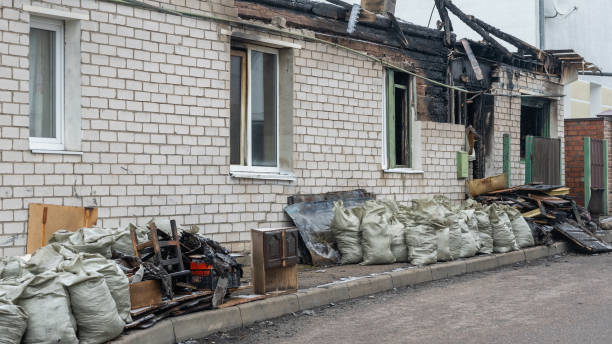 Professional Fire Damage Assessment technician working in Haddon Heights, NJ